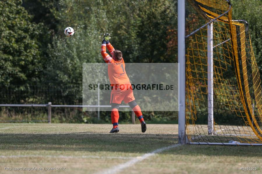 Sportgelände, Schaippach, 01.09.2024, sport, action, BFV, Fussball, 5. Spieltag, A-Klasse Würzburg Gr. 5, FV Wernfeld/Adelsberg, SV Schaippach - Bild-ID: 2432623 Sportgelände, Schaippach, 01.09.2024, sport, action, BFV, Fussball, 5. Spieltag, A-Klasse Würzburg Gr. 5, FV Wernfeld/Adelsberg, SV Schaippach - Bild-ID: 2432623