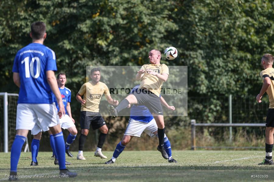 Sportgelände, Schaippach, 01.09.2024, sport, action, BFV, Fussball, 5. Spieltag, A-Klasse Würzburg Gr. 5, FV Wernfeld/Adelsberg, SV Schaippach - Bild-ID: 2432635 Sportgelände, Schaippach, 01.09.2024, sport, action, BFV, Fussball, 5. Spieltag, A-Klasse Würzburg Gr. 5, FV Wernfeld/Adelsberg, SV Schaippach - Bild-ID: 2432635