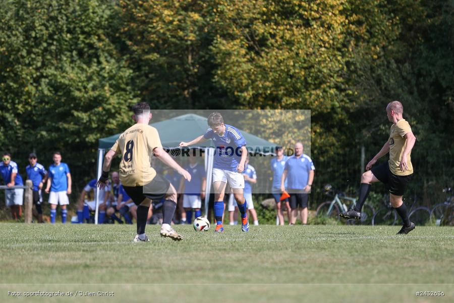Sportgelände, Schaippach, 01.09.2024, sport, action, BFV, Fussball, 5. Spieltag, A-Klasse Würzburg Gr. 5, FV Wernfeld/Adelsberg, SV Schaippach - Bild-ID: 2432636 Sportgelände, Schaippach, 01.09.2024, sport, action, BFV, Fussball, 5. Spieltag, A-Klasse Würzburg Gr. 5, FV Wernfeld/Adelsberg, SV Schaippach - Bild-ID: 2432636