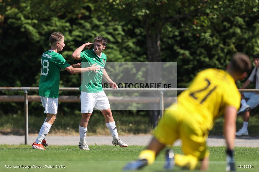 RP1 Schönbusch, Aschaffenburg, 01.09.2024, sport, action, BFV, Fussball, 1. Spieltag, Bayernliga U19, FCS, SVA, 1. FC Schweinfurt 1905, SV Viktoria Aschaffenburg - Bild-ID: 2432834