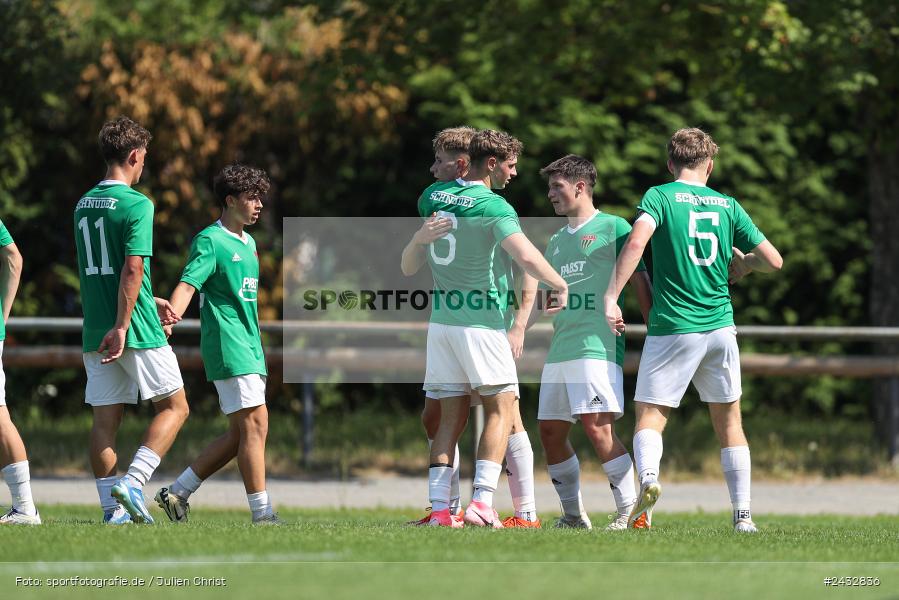 RP1 Schönbusch, Aschaffenburg, 01.09.2024, sport, action, BFV, Fussball, 1. Spieltag, Bayernliga U19, FCS, SVA, 1. FC Schweinfurt 1905, SV Viktoria Aschaffenburg - Bild-ID: 2432836