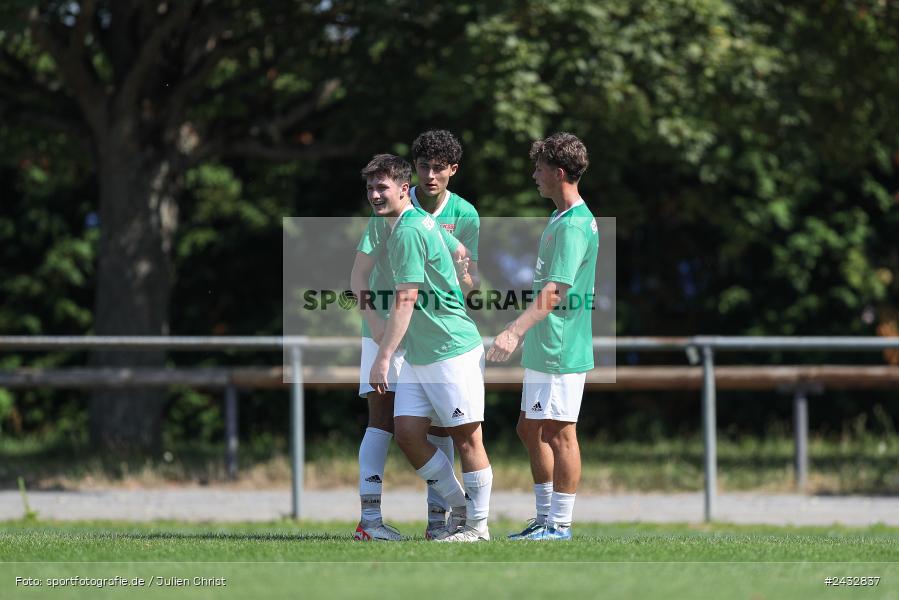 RP1 Schönbusch, Aschaffenburg, 01.09.2024, sport, action, BFV, Fussball, 1. Spieltag, Bayernliga U19, FCS, SVA, 1. FC Schweinfurt 1905, SV Viktoria Aschaffenburg - Bild-ID: 2432837