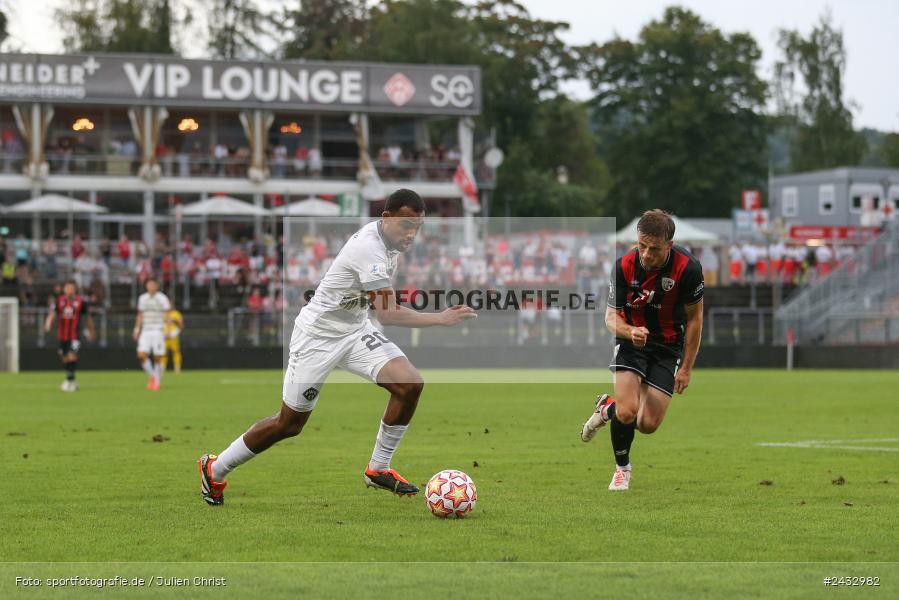 AKON Arena, Würzburg, 03.09.2024, sport, action, BFV, Fussball, 3. Liga, Regionalliga Bayern, Achtenfinale, Toto-Pokal, FCI, FWK, FC Ingolstadt 04, FC Würzburger Kickers - Bild-ID: 2432982