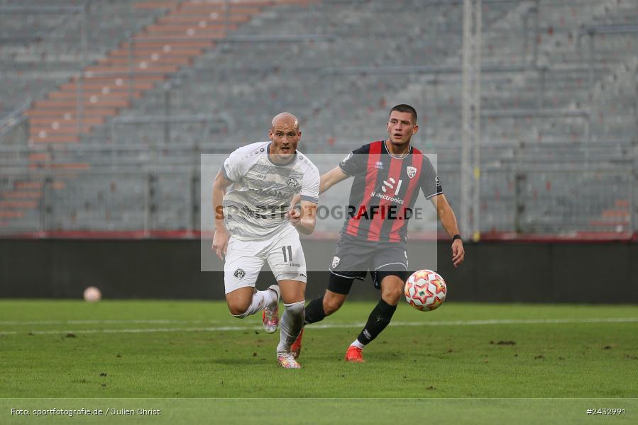 AKON Arena, Würzburg, 03.09.2024, sport, action, BFV, Fussball, 3. Liga, Regionalliga Bayern, Achtenfinale, Toto-Pokal, FCI, FWK, FC Ingolstadt 04, FC Würzburger Kickers - Bild-ID: 2432991
