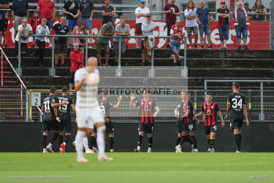 AKON Arena, Würzburg, 03.09.2024, sport, action, BFV, Fussball, 3. Liga, Regionalliga Bayern, Achtenfinale, Toto-Pokal, FCI, FWK, FC Ingolstadt 04, FC Würzburger Kickers - Bild-ID: 2433135