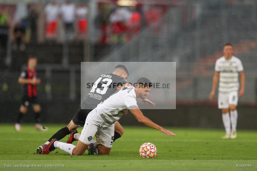 AKON Arena, Würzburg, 03.09.2024, sport, action, BFV, Fussball, 3. Liga, Regionalliga Bayern, Achtenfinale, Toto-Pokal, FCI, FWK, FC Ingolstadt 04, FC Würzburger Kickers - Bild-ID: 2433194