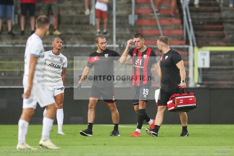 AKON Arena, Würzburg, 03.09.2024, sport, action, BFV, Fussball, 3. Liga, Regionalliga Bayern, Achtenfinale, Toto-Pokal, FCI, FWK, FC Ingolstadt 04, FC Würzburger Kickers - Bild-ID: 2433234