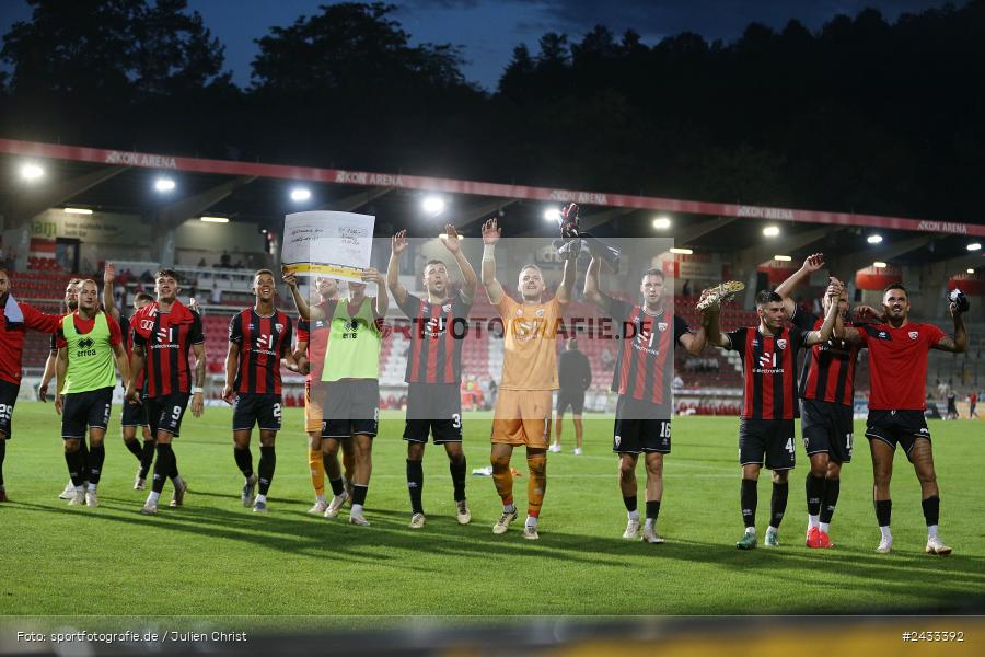 AKON Arena, Würzburg, 03.09.2024, sport, action, BFV, Fussball, 3. Liga, Regionalliga Bayern, Achtenfinale, Toto-Pokal, FCI, FWK, FC Ingolstadt 04, FC Würzburger Kickers - Bild-ID: 2433392