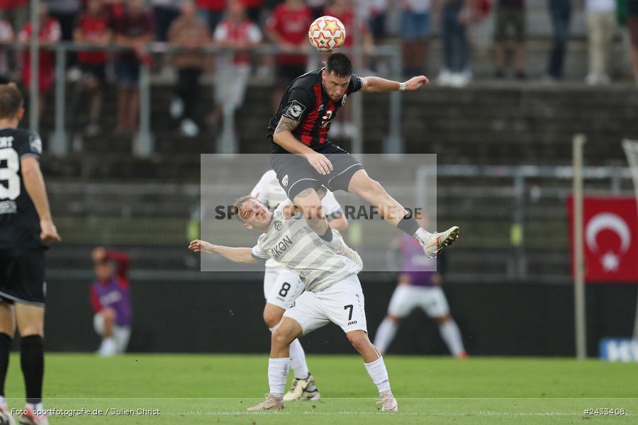 AKON Arena, Würzburg, 03.09.2024, sport, action, BFV, Fussball, 3. Liga, Regionalliga Bayern, Achtenfinale, Toto-Pokal, FCI, FWK, FC Ingolstadt 04, FC Würzburger Kickers - Bild-ID: 2433408