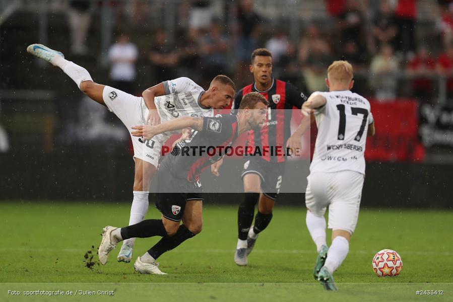 AKON Arena, Würzburg, 03.09.2024, sport, action, BFV, Fussball, 3. Liga, Regionalliga Bayern, Achtenfinale, Toto-Pokal, FCI, FWK, FC Ingolstadt 04, FC Würzburger Kickers - Bild-ID: 2433412