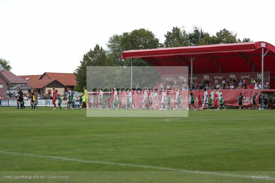 NGN-Arena, Aubstadt, 06.09.2024, sport, action, BFV, Fussball, 8. Spieltag, Regionalliga Bayern, FCN, TSV, 1. FC Nürnberg II, TSV Aubstadt, Team - Bild-ID: 2433429 NGN-Arena, Aubstadt, 06.09.2024, sport, action, BFV, Fussball, 8. Spieltag, Regionalliga Bayern, FCN, TSV, 1. FC Nürnberg II, TSV Aubstadt, Team - Bild-ID: 2433429
