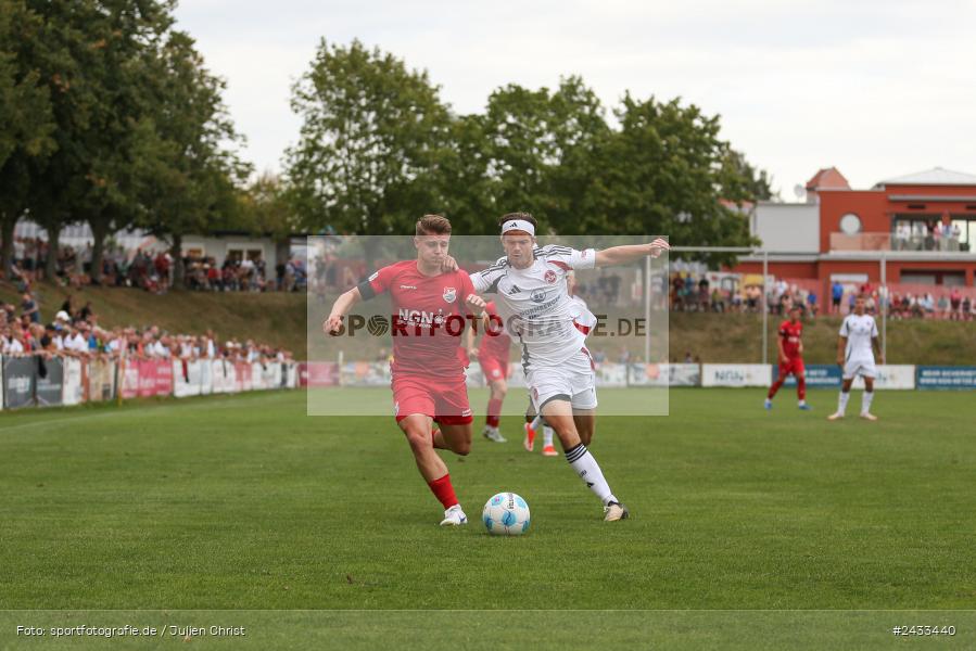 NGN-Arena, Aubstadt, 06.09.2024, sport, action, BFV, Fussball, 8. Spieltag, Regionalliga Bayern, FCN, TSV, 1. FC Nürnberg II, TSV Aubstadt, Team - Bild-ID: 2433440 NGN-Arena, Aubstadt, 06.09.2024, sport, action, BFV, Fussball, 8. Spieltag, Regionalliga Bayern, FCN, TSV, 1. FC Nürnberg II, TSV Aubstadt, Team - Bild-ID: 2433440