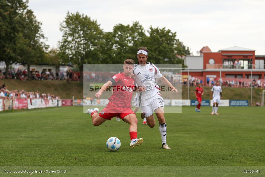 NGN-Arena, Aubstadt, 06.09.2024, sport, action, BFV, Fussball, 8. Spieltag, Regionalliga Bayern, FCN, TSV, 1. FC Nürnberg II, TSV Aubstadt, Team - Bild-ID: 2433441 NGN-Arena, Aubstadt, 06.09.2024, sport, action, BFV, Fussball, 8. Spieltag, Regionalliga Bayern, FCN, TSV, 1. FC Nürnberg II, TSV Aubstadt, Team - Bild-ID: 2433441