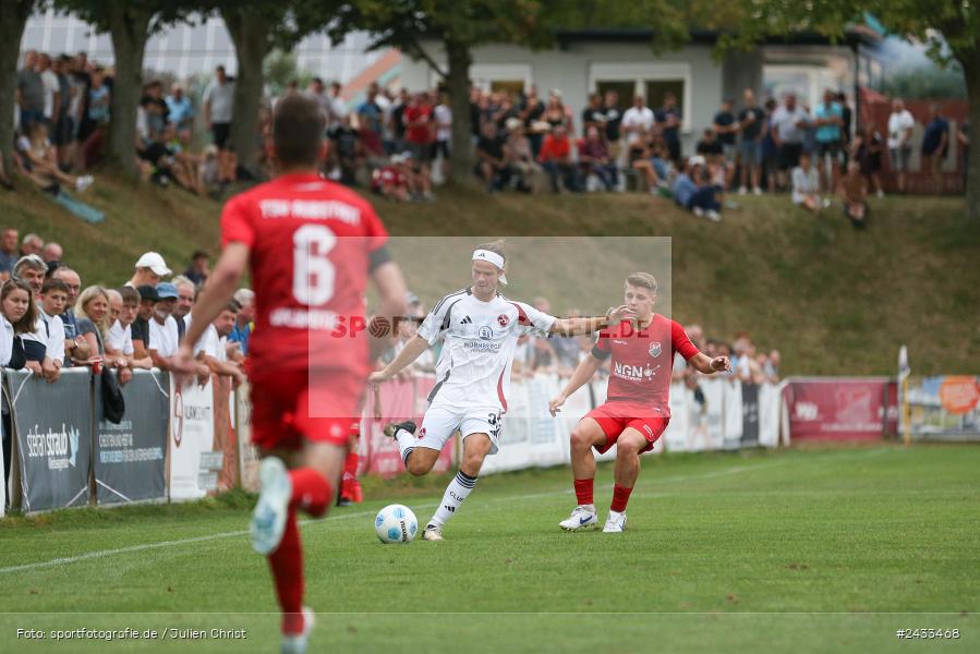 NGN-Arena, Aubstadt, 06.09.2024, sport, action, BFV, Fussball, 8. Spieltag, Regionalliga Bayern, FCN, TSV, 1. FC Nürnberg II, TSV Aubstadt, Team - Bild-ID: 2433468 NGN-Arena, Aubstadt, 06.09.2024, sport, action, BFV, Fussball, 8. Spieltag, Regionalliga Bayern, FCN, TSV, 1. FC Nürnberg II, TSV Aubstadt, Team - Bild-ID: 2433468