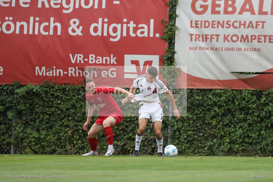 NGN-Arena, Aubstadt, 06.09.2024, sport, action, BFV, Fussball, 8. Spieltag, Regionalliga Bayern, FCN, TSV, 1. FC Nürnberg II, TSV Aubstadt, Team - Bild-ID: 2433511 NGN-Arena, Aubstadt, 06.09.2024, sport, action, BFV, Fussball, 8. Spieltag, Regionalliga Bayern, FCN, TSV, 1. FC Nürnberg II, TSV Aubstadt, Team - Bild-ID: 2433511