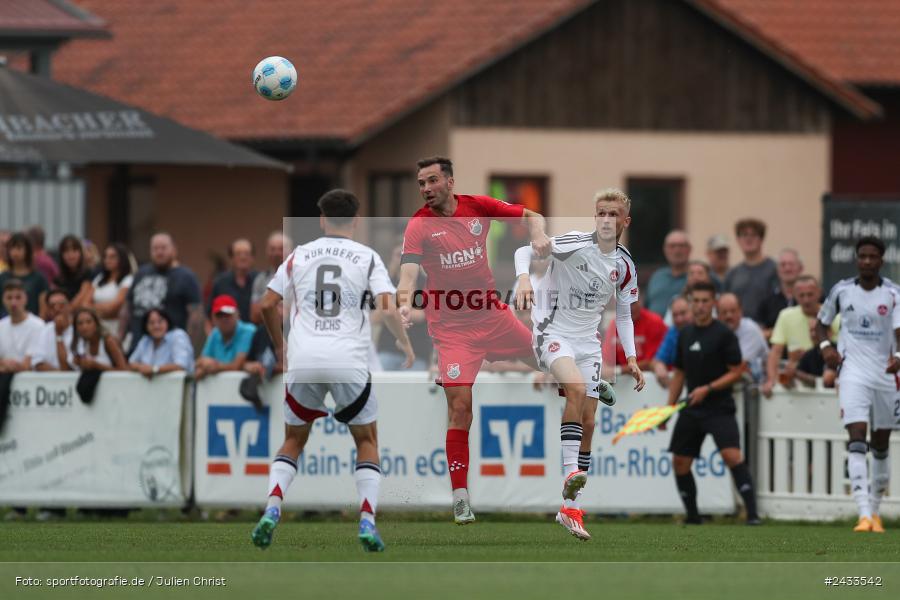 NGN-Arena, Aubstadt, 06.09.2024, sport, action, BFV, Fussball, 8. Spieltag, Regionalliga Bayern, FCN, TSV, 1. FC Nürnberg II, TSV Aubstadt, Team - Bild-ID: 2433542 NGN-Arena, Aubstadt, 06.09.2024, sport, action, BFV, Fussball, 8. Spieltag, Regionalliga Bayern, FCN, TSV, 1. FC Nürnberg II, TSV Aubstadt, Team - Bild-ID: 2433542