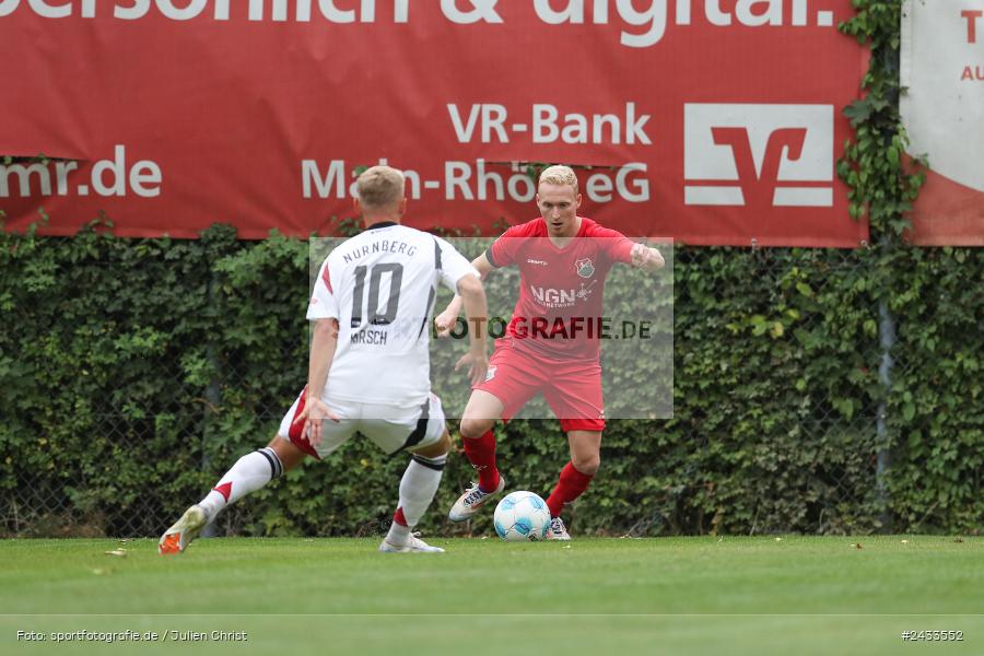 NGN-Arena, Aubstadt, 06.09.2024, sport, action, BFV, Fussball, 8. Spieltag, Regionalliga Bayern, FCN, TSV, 1. FC Nürnberg II, TSV Aubstadt, Team - Bild-ID: 2433552 NGN-Arena, Aubstadt, 06.09.2024, sport, action, BFV, Fussball, 8. Spieltag, Regionalliga Bayern, FCN, TSV, 1. FC Nürnberg II, TSV Aubstadt, Team - Bild-ID: 2433552