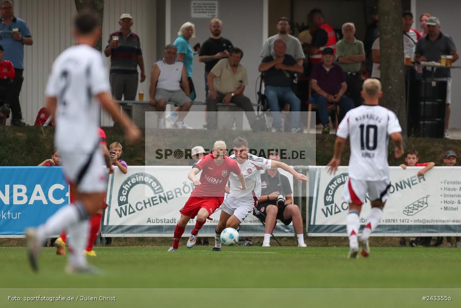 NGN-Arena, Aubstadt, 06.09.2024, sport, action, BFV, Fussball, 8. Spieltag, Regionalliga Bayern, FCN, TSV, 1. FC Nürnberg II, TSV Aubstadt, Team - Bild-ID: 2433556 NGN-Arena, Aubstadt, 06.09.2024, sport, action, BFV, Fussball, 8. Spieltag, Regionalliga Bayern, FCN, TSV, 1. FC Nürnberg II, TSV Aubstadt, Team - Bild-ID: 2433556