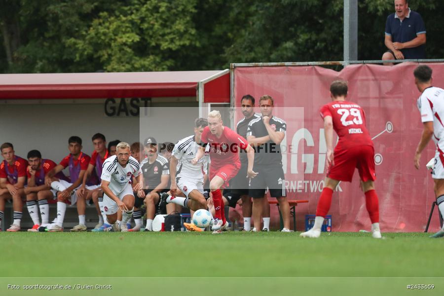 NGN-Arena, Aubstadt, 06.09.2024, sport, action, BFV, Fussball, 8. Spieltag, Regionalliga Bayern, FCN, TSV, 1. FC Nürnberg II, TSV Aubstadt, Team - Bild-ID: 2433659