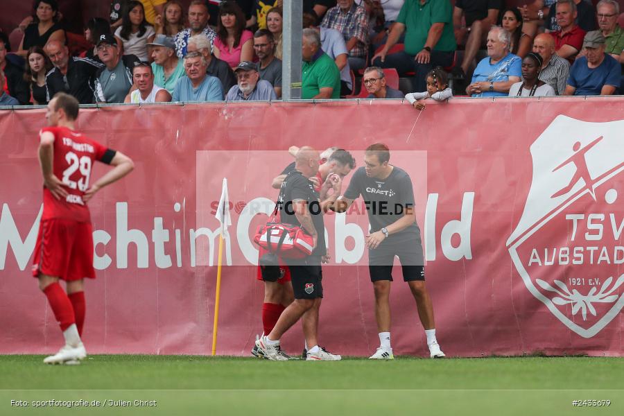 NGN-Arena, Aubstadt, 06.09.2024, sport, action, BFV, Fussball, 8. Spieltag, Regionalliga Bayern, FCN, TSV, 1. FC Nürnberg II, TSV Aubstadt, Team - Bild-ID: 2433679