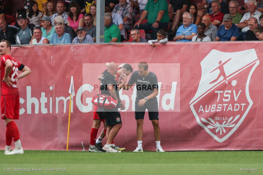 NGN-Arena, Aubstadt, 06.09.2024, sport, action, BFV, Fussball, 8. Spieltag, Regionalliga Bayern, FCN, TSV, 1. FC Nürnberg II, TSV Aubstadt, Team - Bild-ID: 2433680 NGN-Arena, Aubstadt, 06.09.2024, sport, action, BFV, Fussball, 8. Spieltag, Regionalliga Bayern, FCN, TSV, 1. FC Nürnberg II, TSV Aubstadt, Team - Bild-ID: 2433680