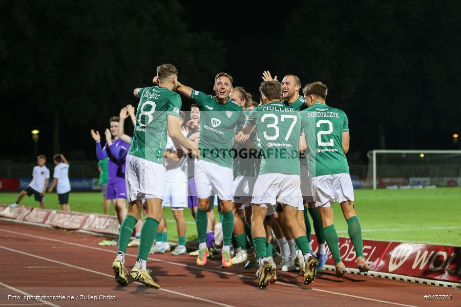 Sachs Stadion, Schweinfurt, 06.09.2024, sport, action, BFV, Fussball, 8. Spieltag, Regionalliga Bayern, TGM, FCS, Türkgücü München, 1. FC Schweinfurt 1905, Team - Bild-ID: 2433781