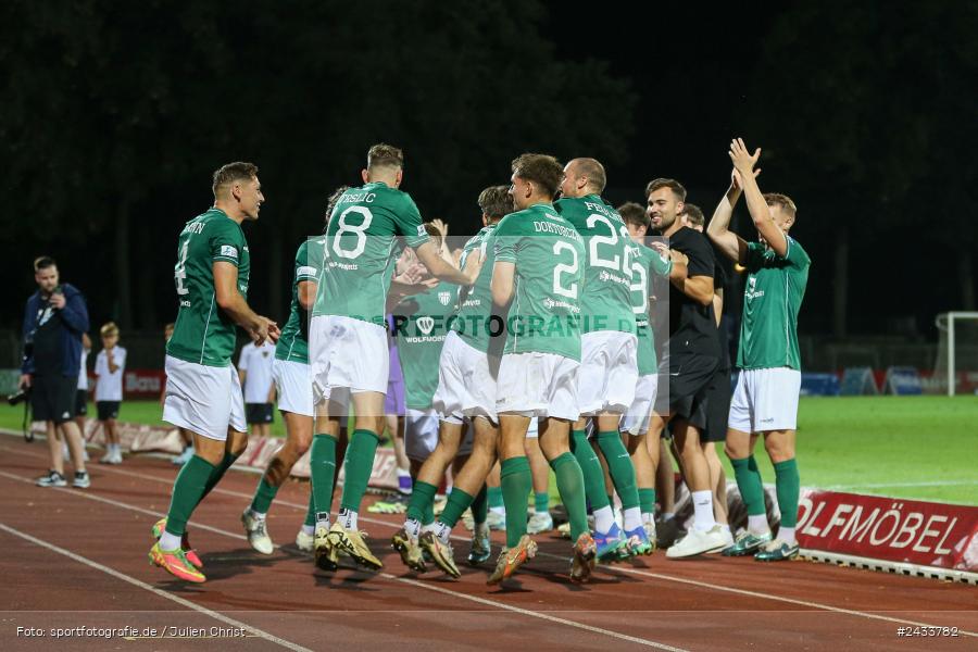 Sachs Stadion, Schweinfurt, 06.09.2024, sport, action, BFV, Fussball, 8. Spieltag, Regionalliga Bayern, TGM, FCS, Türkgücü München, 1. FC Schweinfurt 1905, Team - Bild-ID: 2433782
