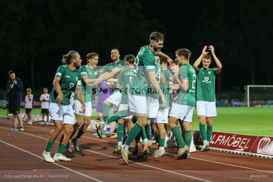 Sachs Stadion, Schweinfurt, 06.09.2024, sport, action, BFV, Fussball, 8. Spieltag, Regionalliga Bayern, TGM, FCS, Türkgücü München, 1. FC Schweinfurt 1905, Team - Bild-ID: 2433783