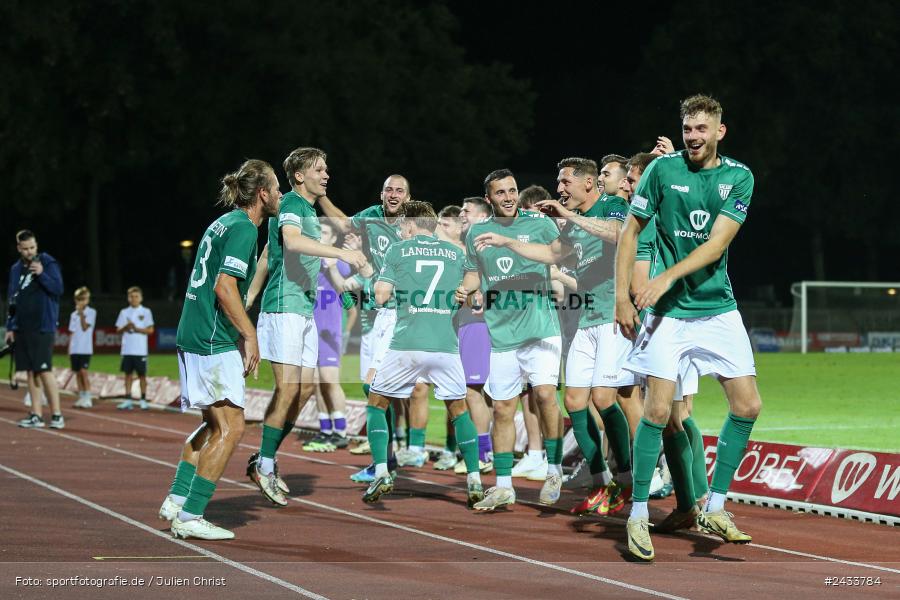 Sachs Stadion, Schweinfurt, 06.09.2024, sport, action, BFV, Fussball, 8. Spieltag, Regionalliga Bayern, TGM, FCS, Türkgücü München, 1. FC Schweinfurt 1905, Team - Bild-ID: 2433784