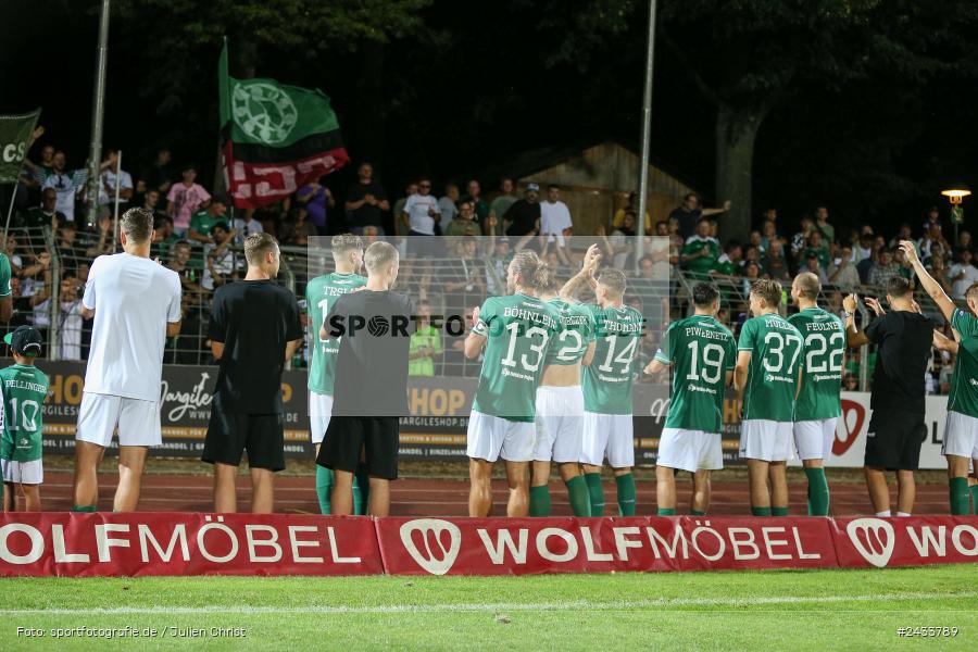 Sachs Stadion, Schweinfurt, 06.09.2024, sport, action, BFV, Fussball, 8. Spieltag, Regionalliga Bayern, TGM, FCS, Türkgücü München, 1. FC Schweinfurt 1905, Team - Bild-ID: 2433789