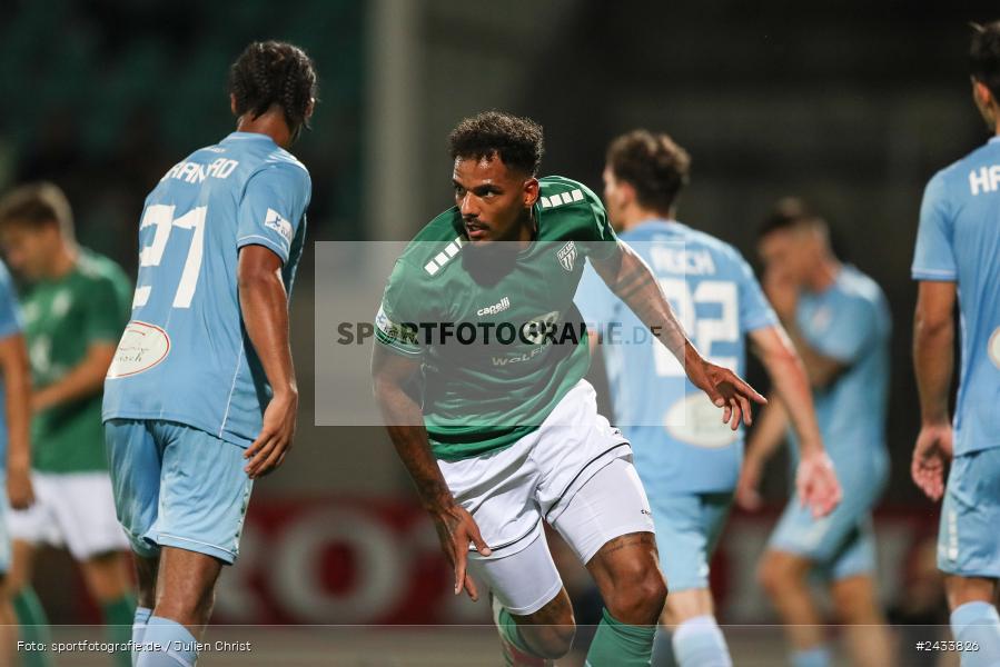 Sachs Stadion, Schweinfurt, 06.09.2024, sport, action, BFV, Fussball, 8. Spieltag, Regionalliga Bayern, TGM, FCS, Türkgücü München, 1. FC Schweinfurt 1905, Team - Bild-ID: 2433826