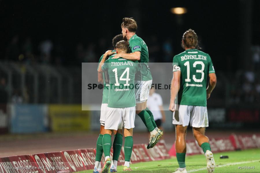 Sachs Stadion, Schweinfurt, 06.09.2024, sport, action, BFV, Fussball, 8. Spieltag, Regionalliga Bayern, TGM, FCS, Türkgücü München, 1. FC Schweinfurt 1905, Team - Bild-ID: 2433843