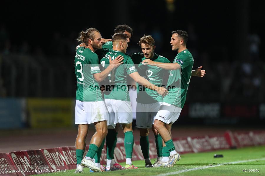 Sachs Stadion, Schweinfurt, 06.09.2024, sport, action, BFV, Fussball, 8. Spieltag, Regionalliga Bayern, TGM, FCS, Türkgücü München, 1. FC Schweinfurt 1905, Team - Bild-ID: 2433846
