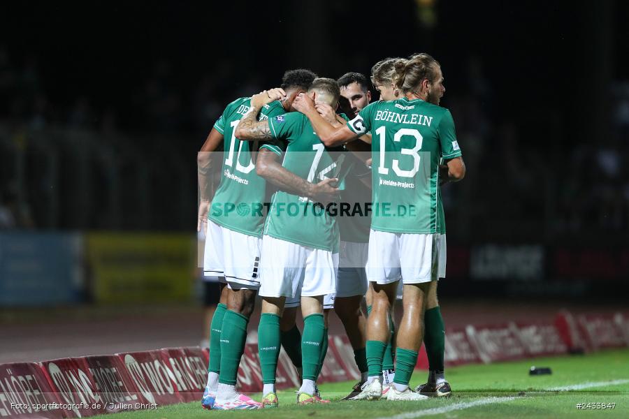 Sachs Stadion, Schweinfurt, 06.09.2024, sport, action, BFV, Fussball, 8. Spieltag, Regionalliga Bayern, TGM, FCS, Türkgücü München, 1. FC Schweinfurt 1905, Team - Bild-ID: 2433847