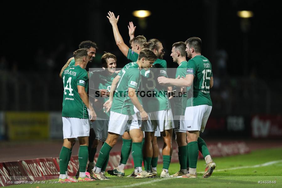Sachs Stadion, Schweinfurt, 06.09.2024, sport, action, BFV, Fussball, 8. Spieltag, Regionalliga Bayern, TGM, FCS, Türkgücü München, 1. FC Schweinfurt 1905, Team - Bild-ID: 2433848