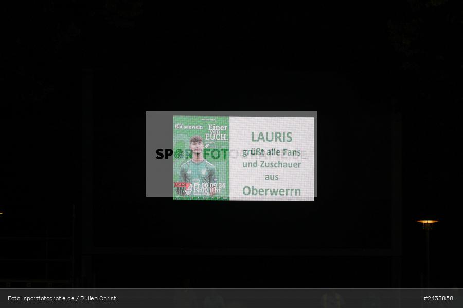 Sachs Stadion, Schweinfurt, 06.09.2024, sport, action, BFV, Fussball, 8. Spieltag, Regionalliga Bayern, TGM, FCS, Türkgücü München, 1. FC Schweinfurt 1905, Team - Bild-ID: 2433858