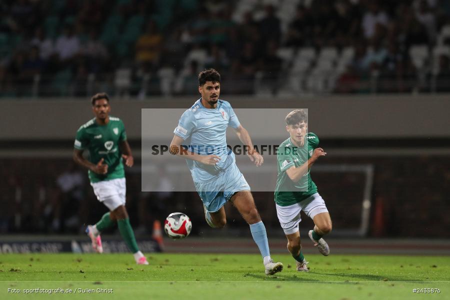Sachs Stadion, Schweinfurt, 06.09.2024, sport, action, BFV, Fussball, 8. Spieltag, Regionalliga Bayern, TGM, FCS, Türkgücü München, 1. FC Schweinfurt 1905, Team - Bild-ID: 2433876