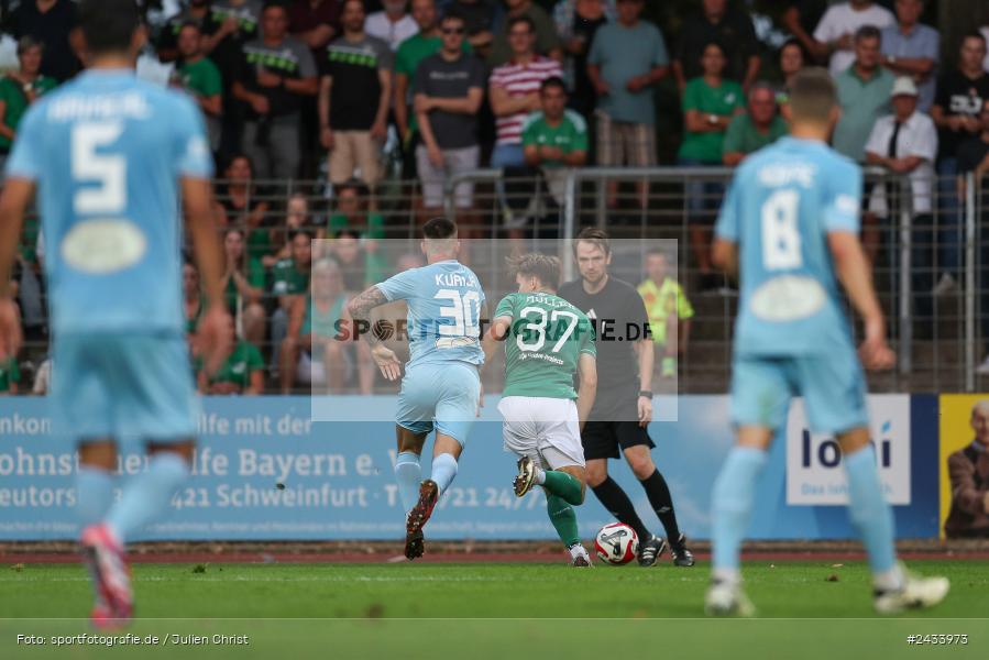 Sachs Stadion, Schweinfurt, 06.09.2024, sport, action, BFV, Fussball, 8. Spieltag, Regionalliga Bayern, TGM, FCS, Türkgücü München, 1. FC Schweinfurt 1905, Team - Bild-ID: 2433973