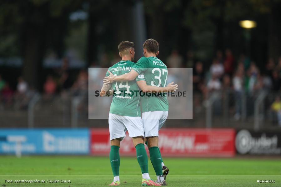 Sachs Stadion, Schweinfurt, 06.09.2024, sport, action, BFV, Fussball, 8. Spieltag, Regionalliga Bayern, TGM, FCS, Türkgücü München, 1. FC Schweinfurt 1905, Team - Bild-ID: 2434003