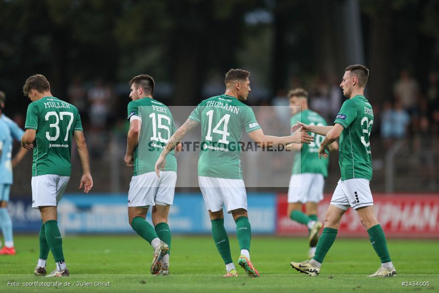 Sachs Stadion, Schweinfurt, 06.09.2024, sport, action, BFV, Fussball, 8. Spieltag, Regionalliga Bayern, TGM, FCS, Türkgücü München, 1. FC Schweinfurt 1905, Team - Bild-ID: 2434005