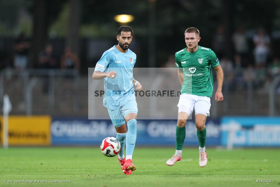 Sachs Stadion, Schweinfurt, 06.09.2024, sport, action, BFV, Fussball, 8. Spieltag, Regionalliga Bayern, TGM, FCS, Türkgücü München, 1. FC Schweinfurt 1905, Team - Bild-ID: 2434053