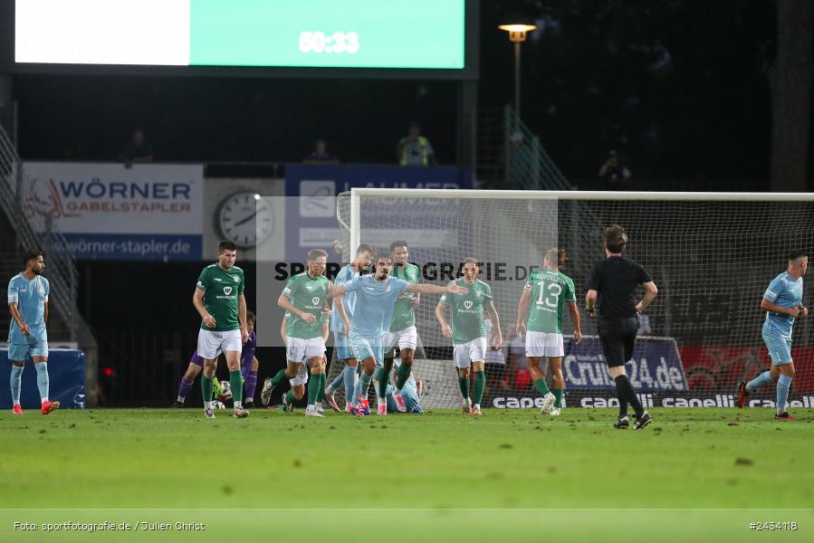 Sachs Stadion, Schweinfurt, 06.09.2024, sport, action, BFV, Fussball, 8. Spieltag, Regionalliga Bayern, TGM, FCS, Türkgücü München, 1. FC Schweinfurt 1905, Team - Bild-ID: 2434118