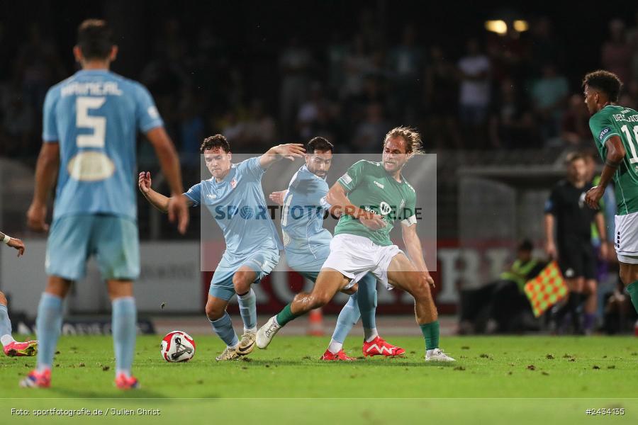 Sachs Stadion, Schweinfurt, 06.09.2024, sport, action, BFV, Fussball, 8. Spieltag, Regionalliga Bayern, TGM, FCS, Türkgücü München, 1. FC Schweinfurt 1905, Team - Bild-ID: 2434135