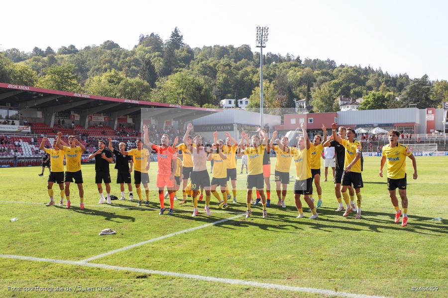 AKON Arena, Würzburg, 07.09.2024, sport, action, BFV, Fussball, 8. Spieltag, Regionalliga Bayern, BAY, FWK, SpVgg Bayreuth, FC Würzburger Kickers - Bild-ID: 2434159