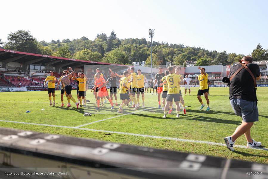 AKON Arena, Würzburg, 07.09.2024, sport, action, BFV, Fussball, 8. Spieltag, Regionalliga Bayern, BAY, FWK, SpVgg Bayreuth, FC Würzburger Kickers - Bild-ID: 2434164