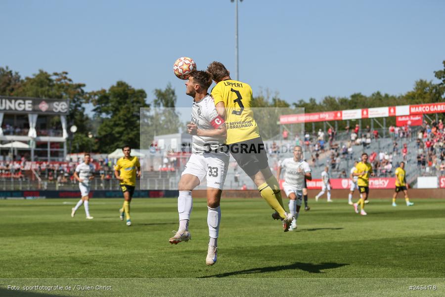 AKON Arena, Würzburg, 07.09.2024, sport, action, BFV, Fussball, 8. Spieltag, Regionalliga Bayern, BAY, FWK, SpVgg Bayreuth, FC Würzburger Kickers - Bild-ID: 2434178