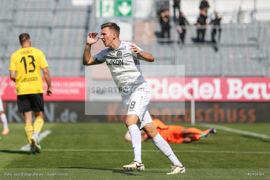 AKON Arena, Würzburg, 07.09.2024, sport, action, BFV, Fussball, 8. Spieltag, Regionalliga Bayern, BAY, FWK, SpVgg Bayreuth, FC Würzburger Kickers - Bild-ID: 2434184