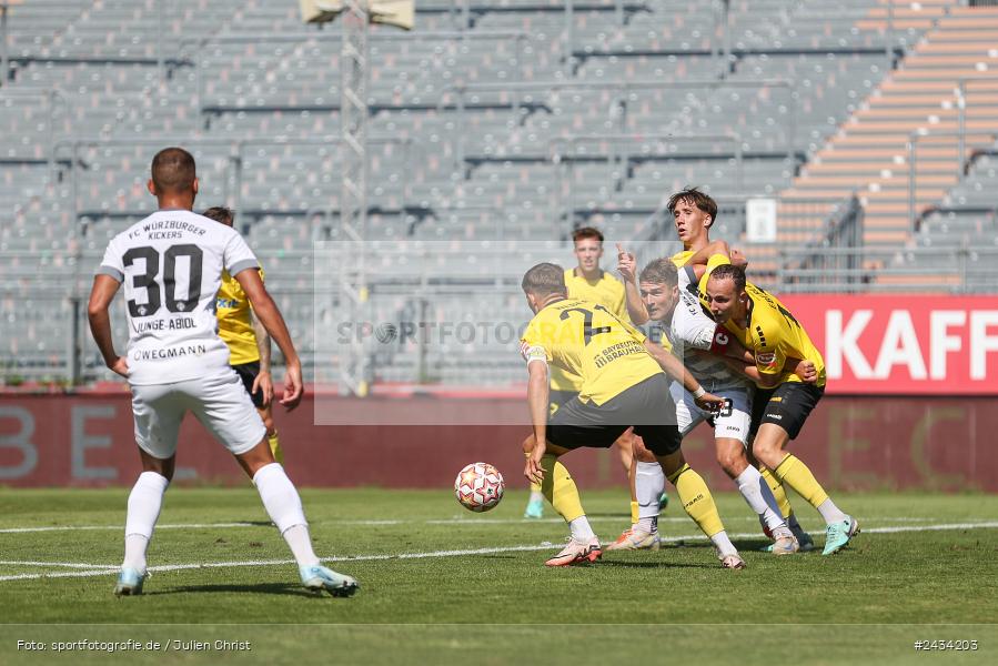 AKON Arena, Würzburg, 07.09.2024, sport, action, BFV, Fussball, 8. Spieltag, Regionalliga Bayern, BAY, FWK, SpVgg Bayreuth, FC Würzburger Kickers - Bild-ID: 2434203