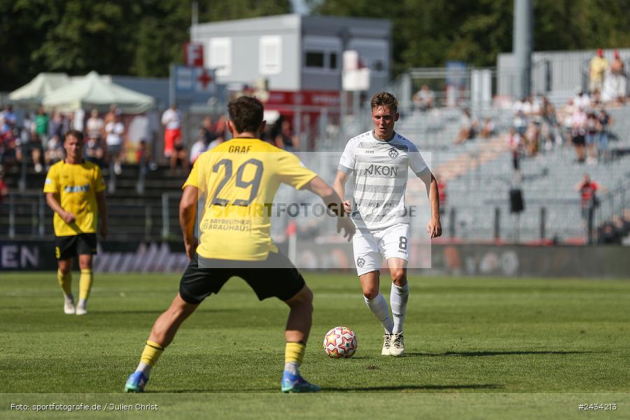 AKON Arena, Würzburg, 07.09.2024, sport, action, BFV, Fussball, 8. Spieltag, Regionalliga Bayern, BAY, FWK, SpVgg Bayreuth, FC Würzburger Kickers - Bild-ID: 2434213