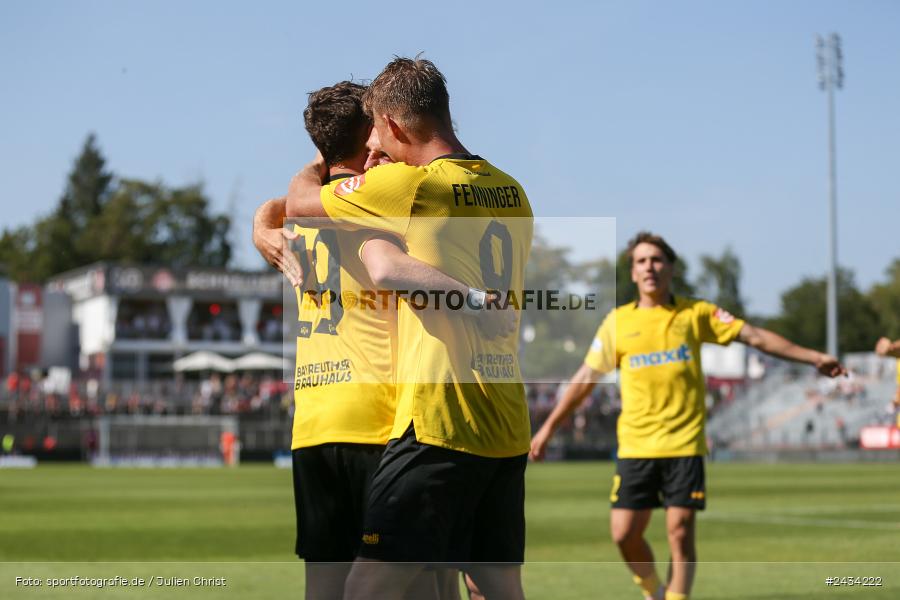 AKON Arena, Würzburg, 07.09.2024, sport, action, BFV, Fussball, 8. Spieltag, Regionalliga Bayern, BAY, FWK, SpVgg Bayreuth, FC Würzburger Kickers - Bild-ID: 2434222